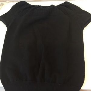 Black Knit Top